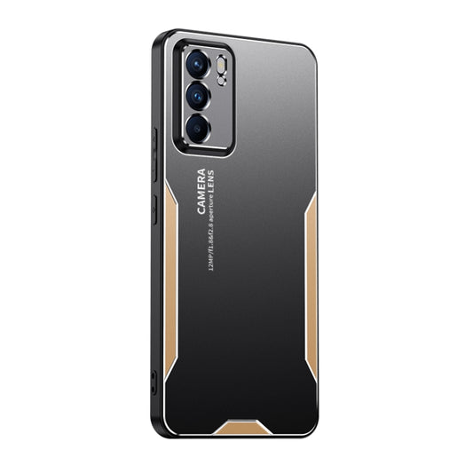 Blade Series TPU Hybrid Metal Phone Case, For OPPO Reno6, For OPPO A93, For OPPO A55, For OPPO Reno4 SE, For OPPO Reno4, For OPPO Reno3 Pro