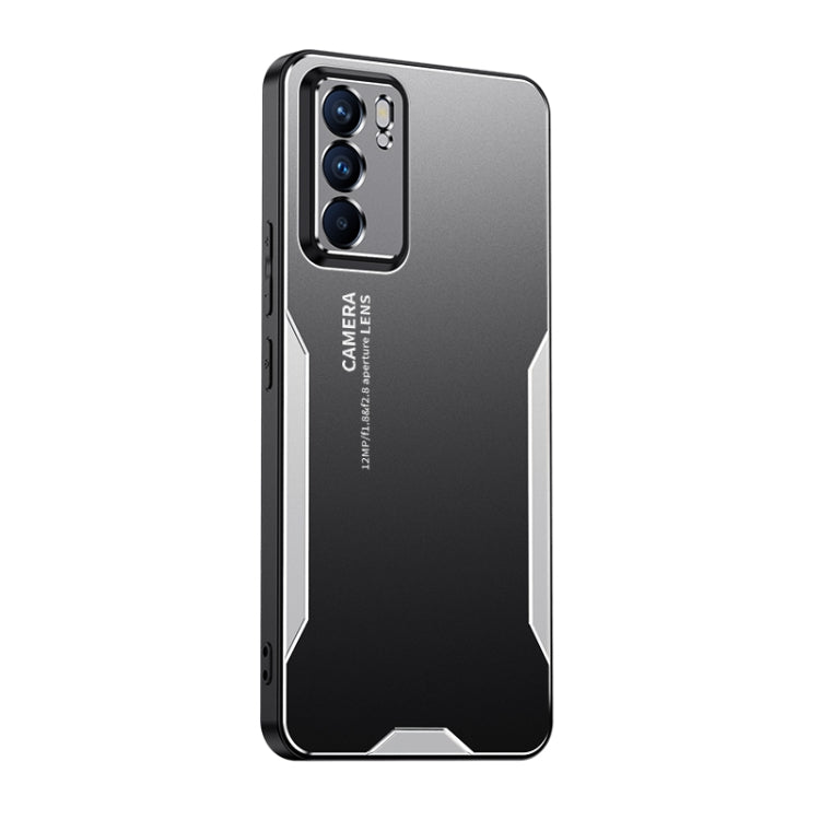 Blade Series TPU Hybrid Metal Phone Case, For OPPO Reno6, For OPPO A93, For OPPO A55, For OPPO Reno4 SE, For OPPO Reno4, For OPPO Reno3 Pro