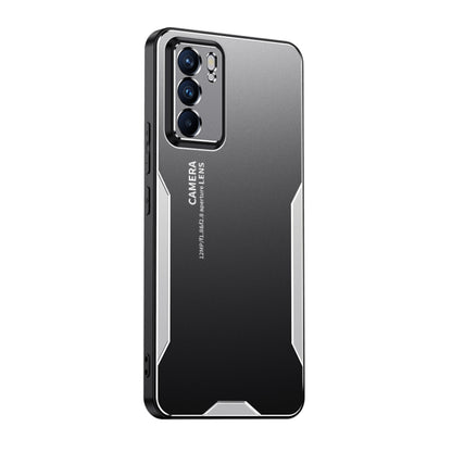 Blade Series TPU Hybrid Metal Phone Case, For OPPO Reno6, For OPPO A93, For OPPO A55, For OPPO Reno4 SE, For OPPO Reno4, For OPPO Reno3 Pro