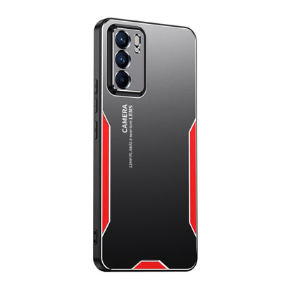 Blade Series TPU Hybrid Metal Phone Case, For OPPO Reno6, For OPPO A93, For OPPO A55, For OPPO Reno4 SE, For OPPO Reno4, For OPPO Reno3 Pro