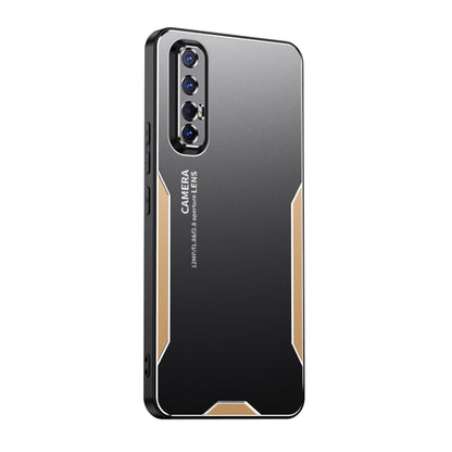 Blade Series TPU Hybrid Metal Phone Case, For OPPO Reno6, For OPPO A93, For OPPO A55, For OPPO Reno4 SE, For OPPO Reno4, For OPPO Reno3 Pro
