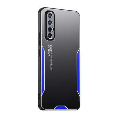 Blade Series TPU Hybrid Metal Phone Case, For OPPO Reno6, For OPPO A93, For OPPO A55, For OPPO Reno4 SE, For OPPO Reno4, For OPPO Reno3 Pro