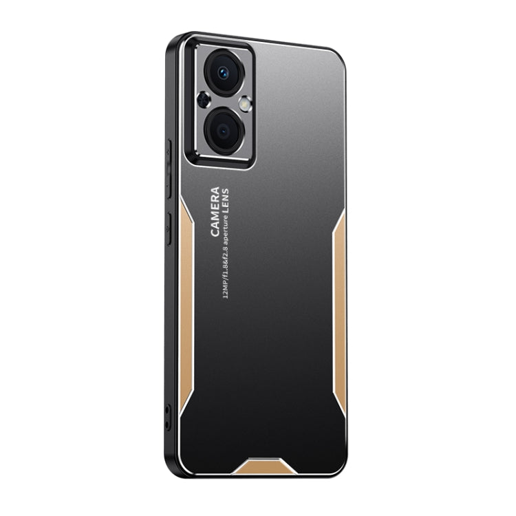 Blade Series TPU Hybrid Metal Phone Case, For OPPO A1 Pro, For OPPO A58, For OPPO A57 5G, For OPPO K10, For OPPO A96, For OPPO Reno6