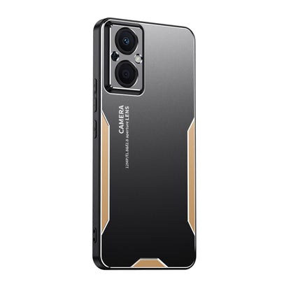 Blade Series TPU Hybrid Metal Phone Case, For OPPO A1 Pro, For OPPO A58, For OPPO A57 5G, For OPPO K10, For OPPO A96, For OPPO Reno6