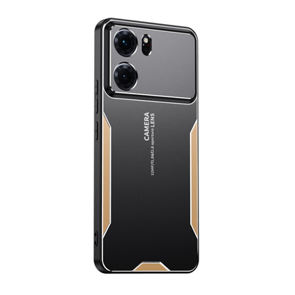 Blade Series TPU Hybrid Metal Phone Case, For OPPO Find X8 Pro, For OPPO A1 Pro, For OPPO A58, For OPPO A57 5G, For OPPO K10, For OPPO A96