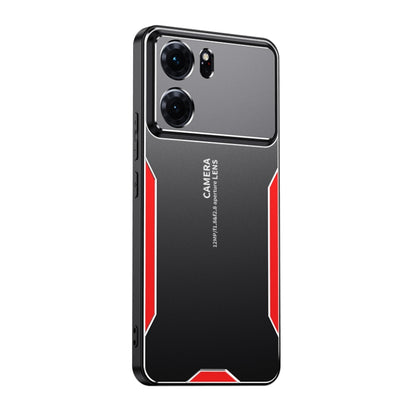 Blade Series TPU Hybrid Metal Phone Case, For OPPO Find X8 Pro, For OPPO A1 Pro, For OPPO A58, For OPPO A57 5G, For OPPO K10, For OPPO A96