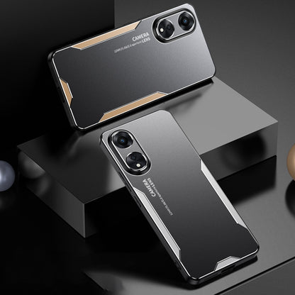 Blade Series TPU Hybrid Metal Phone Case, For OPPO A1 Pro, For OPPO A58, For OPPO A57 5G, For OPPO K10, For OPPO A96, For OPPO Reno6