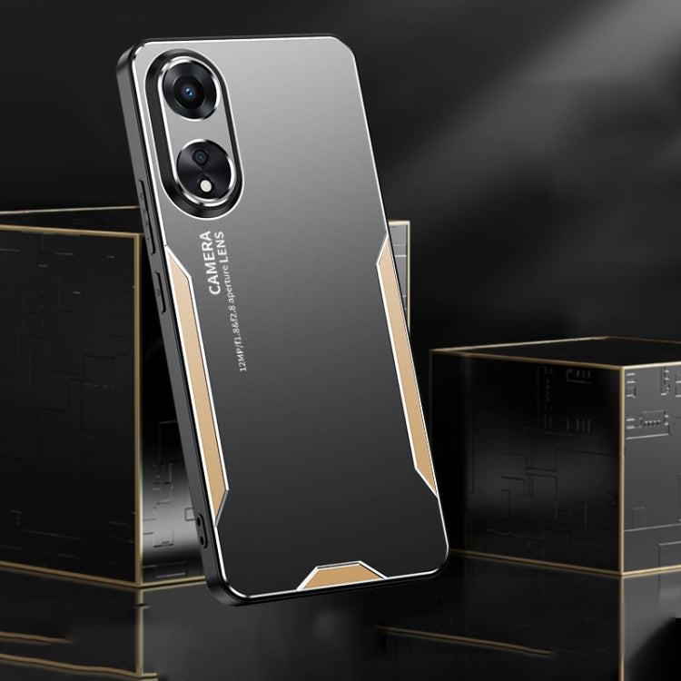 Blade Series TPU Hybrid Metal Phone Case, For OPPO A1 Pro, For OPPO A58, For OPPO A57 5G, For OPPO K10, For OPPO A96, For OPPO Reno6