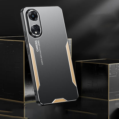 Blade Series TPU Hybrid Metal Phone Case, For OPPO A1 Pro, For OPPO A58, For OPPO A57 5G, For OPPO K10, For OPPO A96, For OPPO Reno6