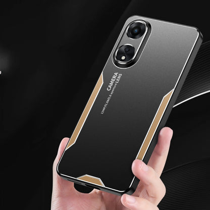 Blade Series TPU Hybrid Metal Phone Case, For OPPO A1 Pro, For OPPO A58, For OPPO A57 5G, For OPPO K10, For OPPO A96, For OPPO Reno6