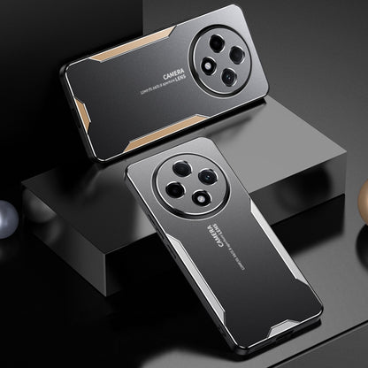 Blade Series TPU Hybrid Metal Phone Case, For  OPPO Reno12 F, For OPPO Reno12 Pro Global, For OPPO Reno12 Global, For OPPO K12X China, For OPPO A60 4G, For OPPO A3 Pro China