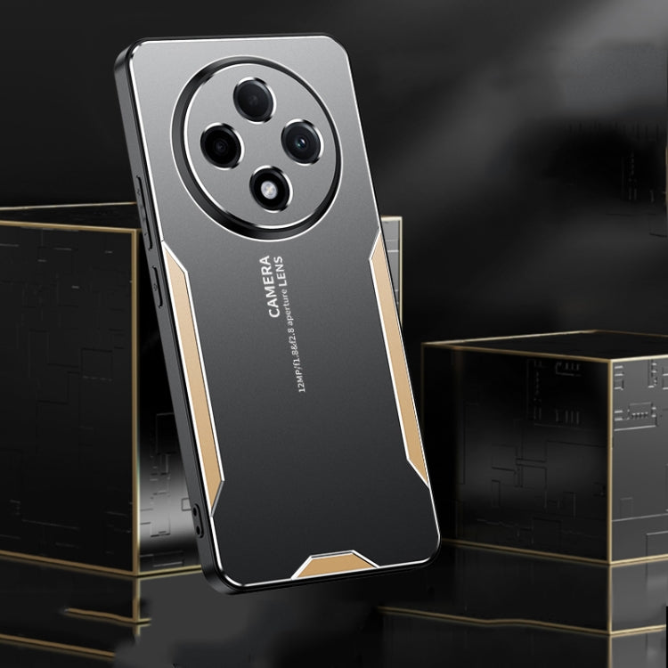 Blade Series TPU Hybrid Metal Phone Case, For  OPPO Reno12 F, For OPPO Reno12 Pro Global, For OPPO Reno12 Global, For OPPO K12X China, For OPPO A60 4G, For OPPO A3 Pro China
