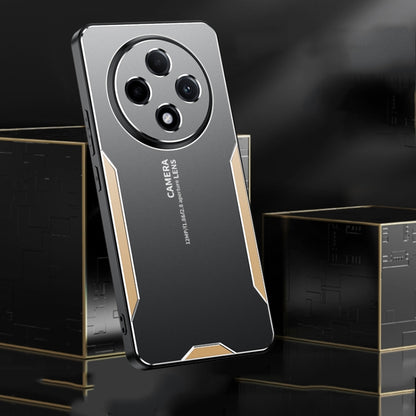 Blade Series TPU Hybrid Metal Phone Case, For  OPPO Reno12 F, For OPPO Reno12 Pro Global, For OPPO Reno12 Global, For OPPO K12X China, For OPPO A60 4G, For OPPO A3 Pro China
