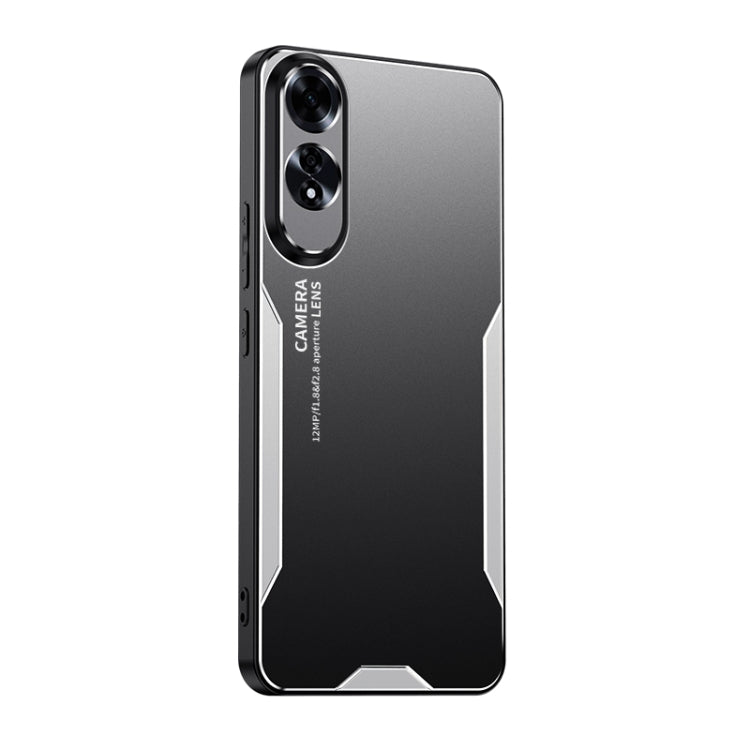 Blade Series TPU Hybrid Metal Phone Case, For  OPPO Reno12 F, For OPPO Reno12 Pro Global, For OPPO Reno12 Global, For OPPO K12X China, For OPPO A60 4G, For OPPO A3 Pro China