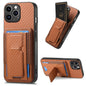 Carbon Fiber Fold Stand Elastic Card Bag Phone Case, For iPhone 14 Pro Max, For iPhone 7 / 8 / SE 2022, For iPhone 13 Pro Max, For iPhone 13 Pro