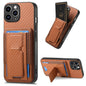 Carbon Fiber Fold Stand Elastic Card Bag Phone Case, For iPhone 11 Pro Max, For iPhone 11, For iPhone 11 Pro, For iPhone X / XS