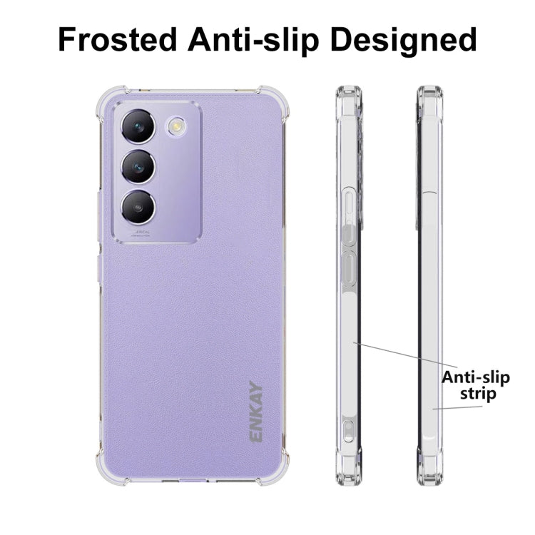 ENKAY Clear TPU Shockproof Anti-slip Phone Case