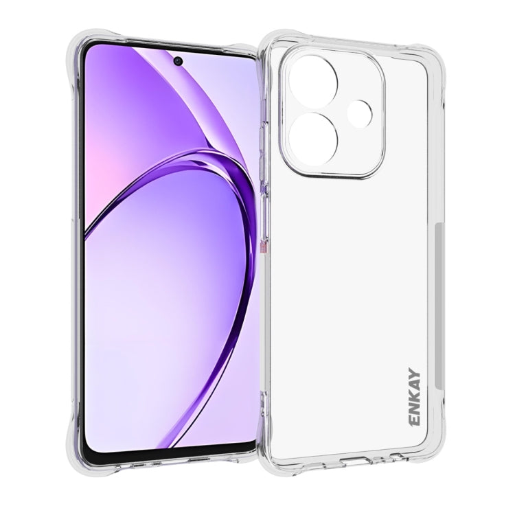 ENKAY Hat-Prince Transparent TPU Shockproof Phone Case, For OPPO Reno16 Pro 5G Global, For OPPO Reno16 5G Global, For OPPO A6c 4G Global, For OPPO Reno15 F Global, For OPPO Reno15 Global, For OPPO Find X9, For OPPO Find X9 Pro, For OPPO A5 5G Global   ...