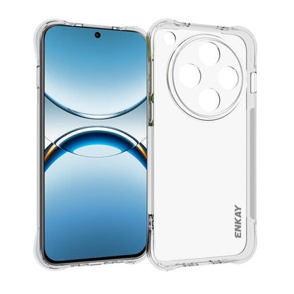 ENKAY Hat-Prince Transparent TPU Shockproof Phone Case, For OPPO A6c 4G Global, For OPPO Reno15 F Global, For OPPO Reno15 Global, For OPPO Find X9, For OPPO Find X9 Pro, For OPPO A5 5G Global, For OPPO Reno14 5G Global, For OPPO Find X8 Ultra 5G       ...