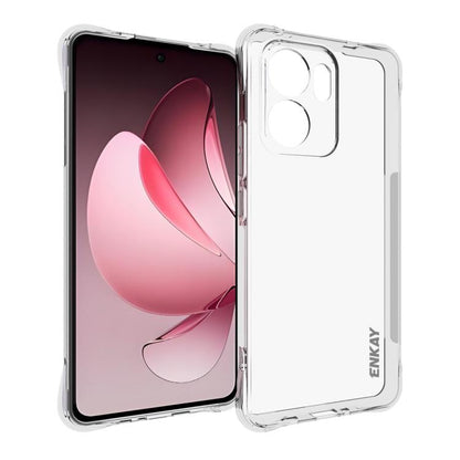 ENKAY Hat-Prince Transparent TPU Shockproof Phone Case, For OPPO A6c 4G Global, For OPPO Reno15 F Global, For OPPO Reno15 Global, For OPPO Find X9, For OPPO Find X9 Pro, For OPPO A5 5G Global, For OPPO Reno14 5G Global, For OPPO Find X8 Ultra 5G       ...