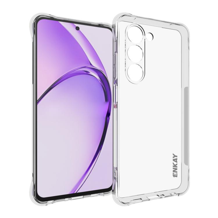 ENKAY Hat-Prince Transparent TPU Shockproof Phone Case, For OPPO Reno16 Pro 5G Global, For OPPO Reno16 5G Global, For OPPO A6c 4G Global, For OPPO Reno15 F Global, For OPPO Reno15 Global, For OPPO Find X9, For OPPO Find X9 Pro, For OPPO A5 5G Global   ...