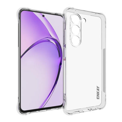 ENKAY Hat-Prince Transparent TPU Shockproof Phone Case, For OPPO Reno16 Pro 5G Global, For OPPO Reno16 5G Global, For OPPO A6c 4G Global, For OPPO Reno15 F Global, For OPPO Reno15 Global, For OPPO Find X9, For OPPO Find X9 Pro, For OPPO A5 5G Global   ...
