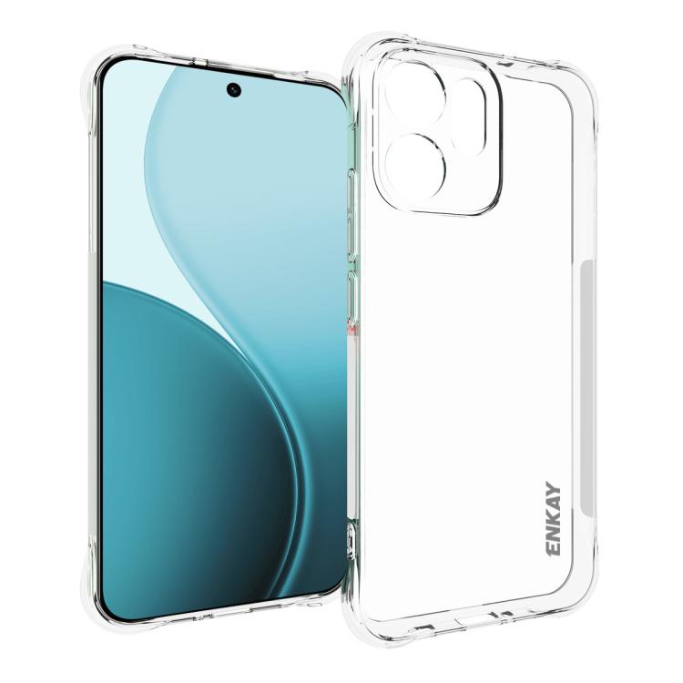 ENKAY Hat-Prince Transparent TPU Shockproof Phone Case, For OPPO Reno16 Pro 5G Global, For OPPO Reno16 5G Global, For OPPO A6c 4G Global, For OPPO Reno15 F Global, For OPPO Reno15 Global, For OPPO Find X9, For OPPO Find X9 Pro, For OPPO A5 5G Global   ...