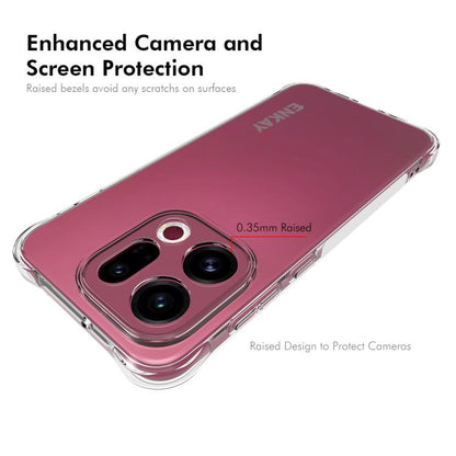 ENKAY Hat-Prince Transparent TPU Shockproof Phone Case, For OPPO Find X9, For OPPO F31 5G / A6 Pro Global, For OPPO Find X9 Pro, For OPPO A5 5G Global, For OPPO Reno14 5G Global, For OPPO Find X8 Ultra 5G, For OPPO A5 Pro, For OPPO Reno13 F 5G���������...