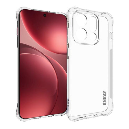 ENKAY Hat-Prince Transparent TPU Shockproof Phone Case, For OPPO Reno16 Pro 5G Global, For OPPO Reno16 5G Global, For OPPO A6c 4G Global, For OPPO Reno15 F Global, For OPPO Reno15 Global, For OPPO Find X9, For OPPO Find X9 Pro, For OPPO A5 5G Global   ...