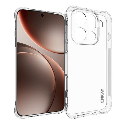 ENKAY Hat-Prince Transparent TPU Shockproof Phone Case, For OPPO Find X9, For OPPO F31 5G / A6 Pro Global, For OPPO Find X9 Pro, For OPPO A5 5G Global, For OPPO Reno14 5G Global, For OPPO Find X8 Ultra 5G, For OPPO A5 Pro, For OPPO Reno13 F 5G���������...