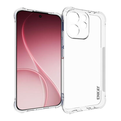 ENKAY Hat-Prince Transparent TPU Shockproof Phone Case, For OPPO A6c 4G Global, For OPPO Reno15 F Global, For OPPO Reno15 Global, For OPPO Find X9, For OPPO Find X9 Pro, For OPPO A5 5G Global, For OPPO Reno14 5G Global, For OPPO Find X8 Ultra 5G       ...