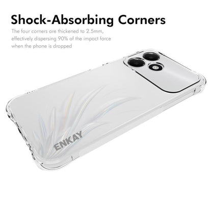 ENKAY Hat-Prince Transparent TPU Shockproof Phone Case, For OPPO A6c 4G Global, For OPPO Reno15 F Global, For OPPO Reno15 Global, For OPPO Find X9, For OPPO Find X9 Pro, For OPPO A5 5G Global, For OPPO Reno14 5G Global, For OPPO Find X8 Ultra 5G       ...