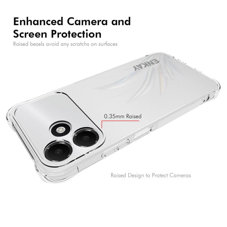 ENKAY Hat-Prince Transparent TPU Shockproof Phone Case, For OPPO A6c 4G Global, For OPPO Reno15 F Global, For OPPO Reno15 Global, For OPPO Find X9, For OPPO Find X9 Pro, For OPPO A5 5G Global, For OPPO Reno14 5G Global, For OPPO Find X8 Ultra 5G       ...
