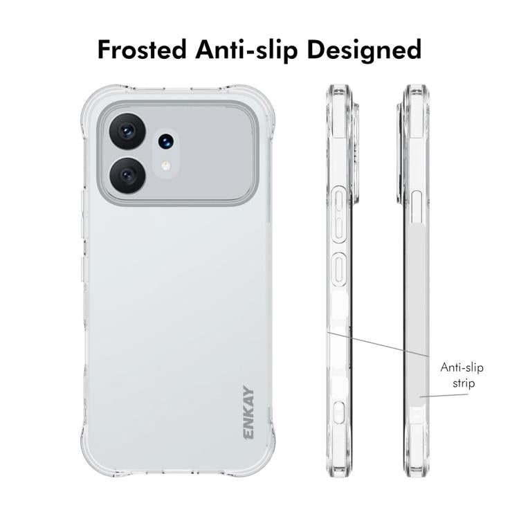 ENKAY Hat-Prince Transparent TPU Shockproof Phone Case, For OPPO A6c 4G Global, For OPPO Reno15 F Global, For OPPO Reno15 Global, For OPPO Find X9, For OPPO Find X9 Pro, For OPPO A5 5G Global, For OPPO Reno14 5G Global, For OPPO Find X8 Ultra 5G       ...
