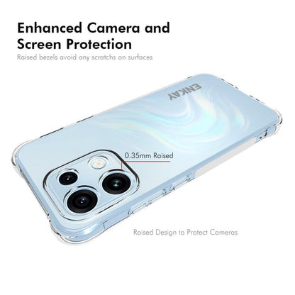 ENKAY Hat-Prince Transparent TPU Shockproof Phone Case, For OPPO Reno16 Pro 5G Global, For OPPO Reno16 5G Global, For OPPO A6c 4G Global, For OPPO Reno15 F Global, For OPPO Reno15 Global, For OPPO Find X9, For OPPO Find X9 Pro, For OPPO A5 5G Global   ...
