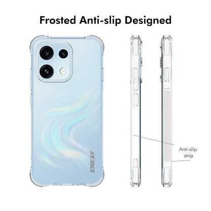 ENKAY Hat-Prince Transparent TPU Shockproof Phone Case, For OPPO Reno16 Pro 5G Global, For OPPO Reno16 5G Global, For OPPO A6c 4G Global, For OPPO Reno15 F Global, For OPPO Reno15 Global, For OPPO Find X9, For OPPO Find X9 Pro, For OPPO A5 5G Global   ...