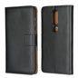 Leather Horizontal Flip Holster for Nokia X6 2018 ，with Magnetic Clasp and Bracket and Card Slot and Wallet