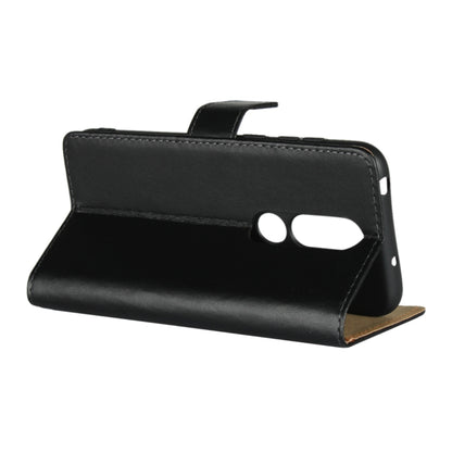Leather Horizontal Flip Holster for Nokia X6 2018 ，with Magnetic Clasp and Bracket and Card Slot and Wallet, For Nokia X6 2018
