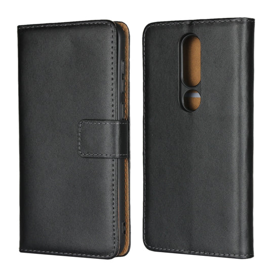 Leather Horizontal Flip Holster for Nokia X6 2018 ，with Magnetic Clasp and Bracket and Card Slot and Wallet, For Nokia X6 2018