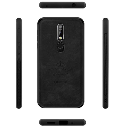 PINWUYO Shockproof Waterproof Full Coverage PC + TPU + Skin Protective Case for Nokia7.1 （2018）