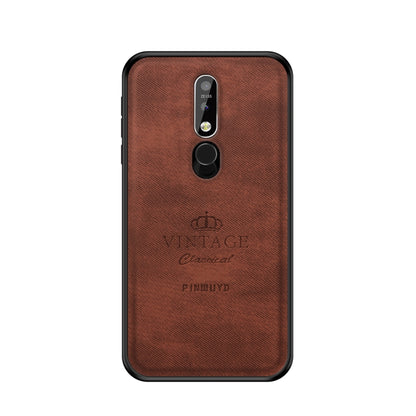 PINWUYO Shockproof Waterproof Full Coverage PC + TPU + Skin Protective Case for Nokia7.1 （2018）