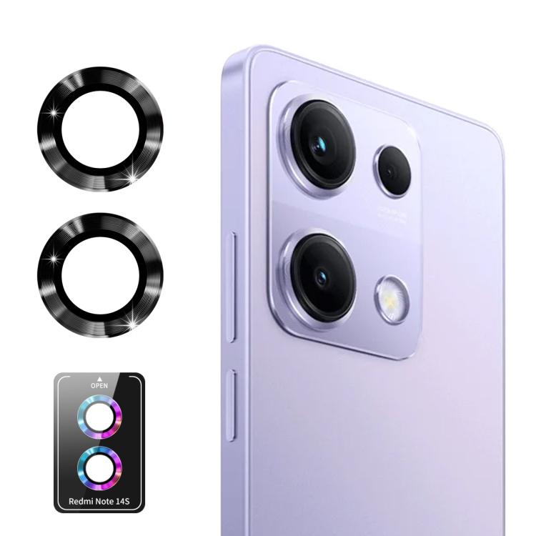 ENKAY Hat-Prince 9H Rear Camera Lens Aluminium Alloy Tempered Glass Film, For Redmi Note 14S, For Redmi Turbo 4 Pro, For Redmi K70 Ultra, For Redmi Note 13R 5G, For Redmi Turbo 3, For Redmi Note 13 4G, For Xiaomi Poco X6 Pro, For Xiaomi Poco X5