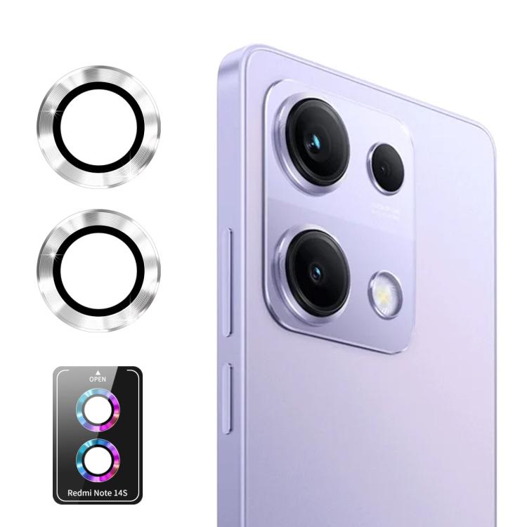 ENKAY Hat-Prince 9H Rear Camera Lens Aluminium Alloy Tempered Glass Film, For Redmi Note 14S, For Redmi Turbo 4 Pro, For Redmi K70 Ultra, For Redmi Note 13R 5G, For Redmi Turbo 3, For Redmi Note 13 4G, For Xiaomi Poco X6 Pro, For Xiaomi Poco X5