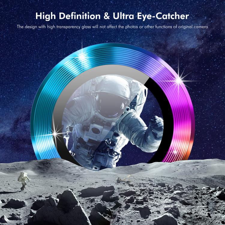 ENKAY Hat-Prince 9H Rear Camera Lens Aluminium Alloy Tempered Glass Film, For Xiaomi Poco F7 Pro / F7 Ultra, For Xiaomi Poco X7 Pro / Redmi Turbo 4, For Redmi K80 / K80 Pro, For Redmi 13 4G / 5G, For Xiaomi Poco X7