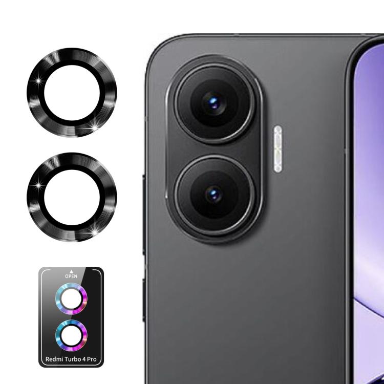 ENKAY Hat-Prince 9H Rear Camera Lens Aluminium Alloy Tempered Glass Film, For Redmi Note 14S, For Redmi Turbo 4 Pro, For Redmi K70 Ultra, For Redmi Note 13R 5G, For Redmi Turbo 3, For Redmi Note 13 4G, For Xiaomi Poco X6 Pro, For Xiaomi Poco X5