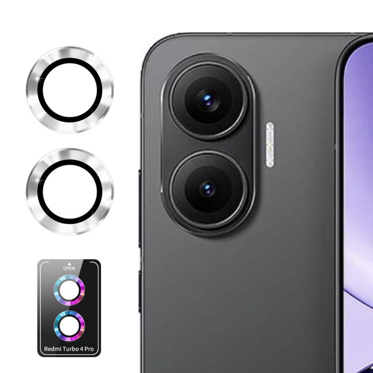 ENKAY Hat-Prince 9H Rear Camera Lens Aluminium Alloy Tempered Glass Film, For Redmi Note 14S, For Redmi Turbo 4 Pro, For Redmi K70 Ultra, For Redmi Note 13R 5G, For Redmi Turbo 3, For Redmi Note 13 4G, For Xiaomi Poco X6 Pro, For Xiaomi Poco X5