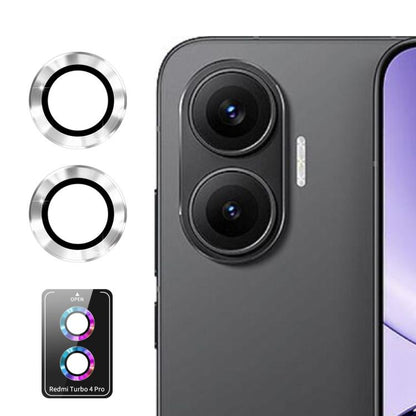 ENKAY Hat-Prince 9H Rear Camera Lens Aluminium Alloy Tempered Glass Film, For Redmi Note 14S, For Redmi Turbo 4 Pro, For Redmi K70 Ultra, For Redmi Note 13R 5G, For Redmi Turbo 3, For Redmi Note 13 4G, For Xiaomi Poco X6 Pro, For Xiaomi Poco X5