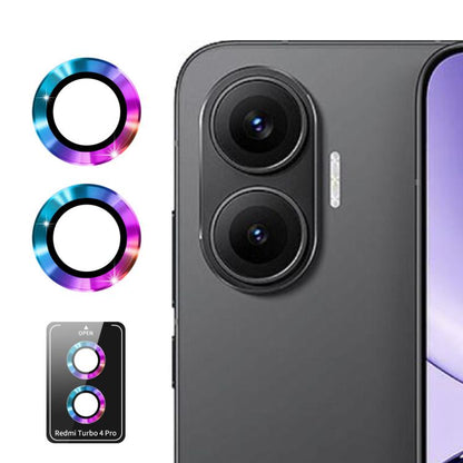 ENKAY Hat-Prince 9H Rear Camera Lens Aluminium Alloy Tempered Glass Film, For Redmi Note 14S, For Redmi Turbo 4 Pro, For Redmi K70 Ultra, For Redmi Note 13R 5G, For Redmi Turbo 3, For Redmi Note 13 4G, For Xiaomi Poco X6 Pro, For Xiaomi Poco X5