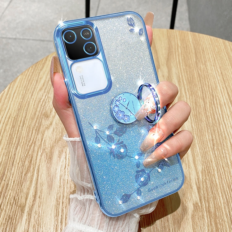 Gradient Glitter Immortal Flower Ring All-inclusive Phone Case, Series 1