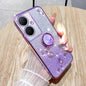 Gradient Glitter Immortal Flower Ring All-inclusive Phone Case, Series 1